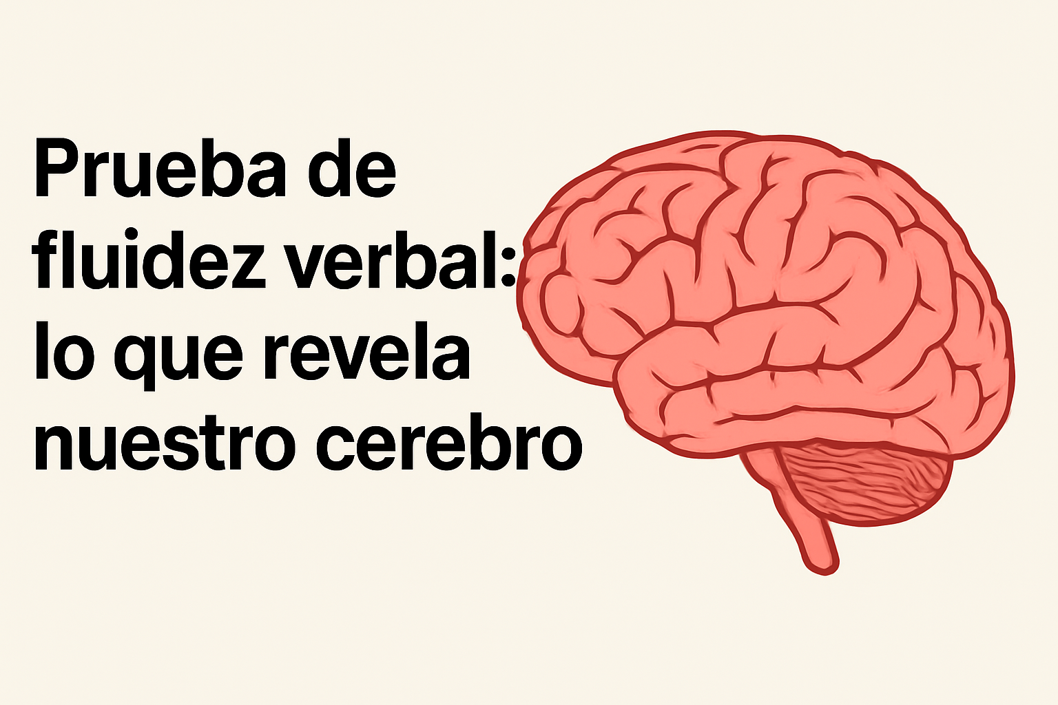 Prueba de fluidez verbal: lo que revela nuestro cerebro en un solo minuto